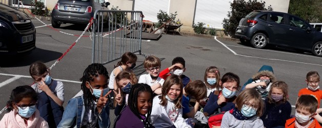 Reprise du sport pour la classe de CP/CE1