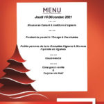 Menus Noël St Yves – Jeudi 16 Décembre 2021